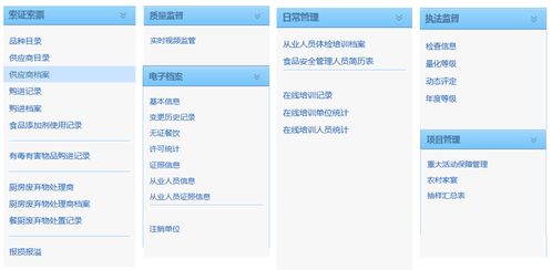 神農餐飲企業監管綜合解決方案